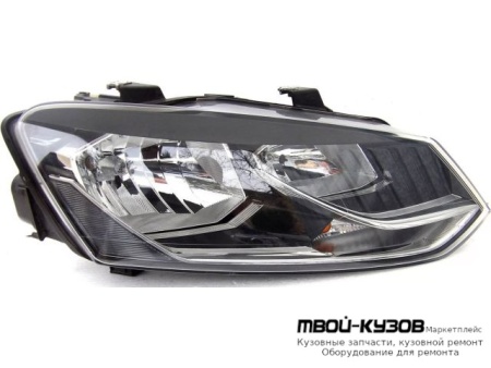ФАРА ПРАВАЯ СТОРОНА С КОРРЕКТОР (СЕДАН) (DEPO) для Volkswagen POLO (09.2010 - 2020)