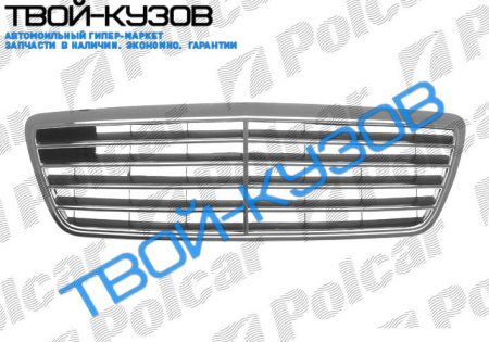 W210E 99- РЕШЕТКА 9 МОЛДИНГОВ