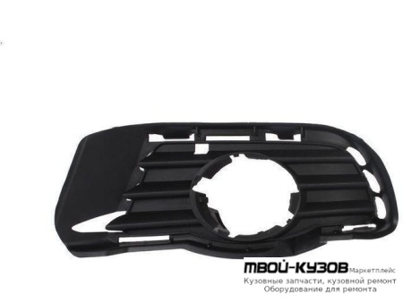 РЕШЕТКА БАМПЕРА ПЕРЕДНИЙ ЛЕВАЯ СТОРОНА С П/ПРОТИВОТУМ (DEPO) для Mercedes W204 (2007-)