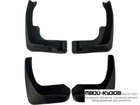 БРЫЗГОВИК ПЕРЕДНИЙ КРЫЛА ЛЕВАЯ + ПРАВАЯ (КОМПЛЕКТ) + ЗАДНИЙ (4 ШТ) (КИТАЙ) для Toyota CAMRY V40 (01.2006-)