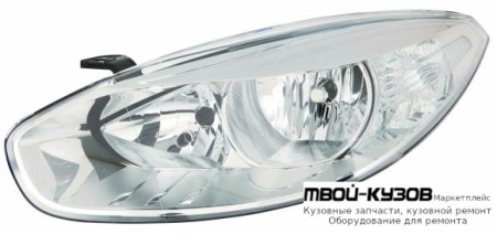 ФАРА ЛЕВАЯ СТОРОНА С КОРРЕКТОР (DEPO) для Renault FLUENCE (2010-)