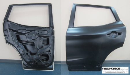 ДВЕРЬ ЗАДНИЙ ЛЕВАЯ СТОРОНА (КИТАЙ) для Nissan QASHQAI (2014-)