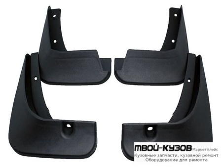 БРЫЗГОВИК ПЕРЕДНИЙ КРЫЛА ЛЕВАЯ + ПРАВАЯ (КОМПЛЕКТ) (ХЭТЧБЭК) (КИТАЙ) для Chevrolet AVEO T255 ХЭТЧБЭК (2008-)