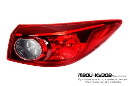 ФОНАРЬ ЗАДНИЙ ВНЕШНИЙ ПРАВАЯ СТОРОНА (СЕДАН) (DEPO) для Mazda 3 (2013-)