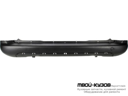 БАМПЕР ЗАДНИЙ С ОТВ ПОД МОЛДИНГ (ТАЙВАНЬ) для Peugeot PARTNER (2008-2015)