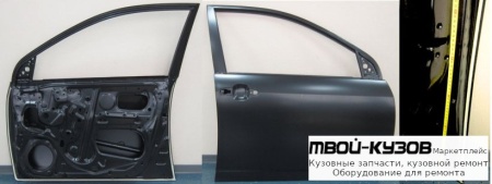 ДВЕРЬ ПЕРЕДНИЙ ПРАВАЯ СТОРОНА (КИТАЙ) для Toyota COROLLA DE120 / ZE120 (2002-) СЕДАН / УНИВЕРСАЛ