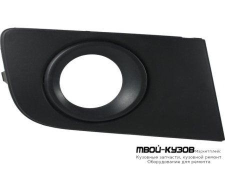 РЕШЕТКА БАМПЕРА ПЕРЕДНИЙ ПРАВАЯ СТОРОНА С ОТВЕРСТИЯМИ ПОД ПРОТИВОТУМАННЫЕ ФАРЫ (КИТАЙ) для Volkswagen AMAROK (2010-)