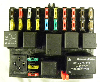 Блок реле и предохранителей ВАЗ-2110 (АВАР) 391.3722М