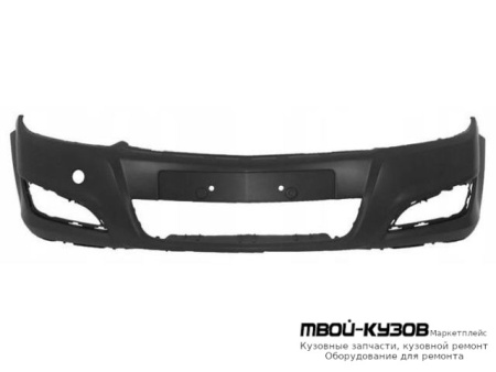 БАМПЕР ПЕРЕДНИЙ ГРУНТ (ТАЙВАНЬ) для Opel ASTRA H (06.2004-)