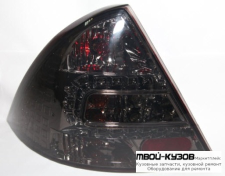 ФОНАРЬ ЗАДНИЙ ВНЕШНИЙ ЛЕВАЯ + ПРАВАЯ (КОМПЛЕКТ) ТЮНИНГ С ДИОД (EAGLE EYES) ТОНИР ВНУТРИ ХРОМ для Ford MONDEO (04.2001-)