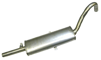 Глушитель осн.ВАЗ-2101-07 алюм. (AS) ORIGINAL