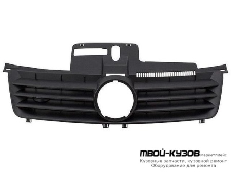 РЕШЕТКА РАДИАТОРА (3 ДВ) (5 ДВ) ЧЁРНЫЙ (ТАЙВАНЬ) для Volkswagen POLO (08.2001 - 2009)