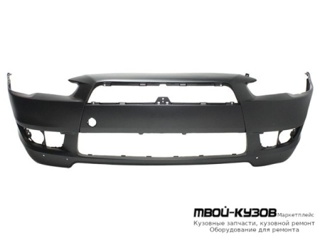 БАМПЕР ПЕРЕДНИЙ ЧЁРНЫЙ (ТАЙВАНЬ) для Mitsubishi LANCER (03.2007-)