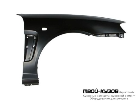 КРЫЛО ПЕРЕДНИЙ ПРАВАЯ СТОРОНА С ОТВ ПОД ПОВТОРИТЕЛЬ для Hyundai COUPE / TIBURON (2003-)
