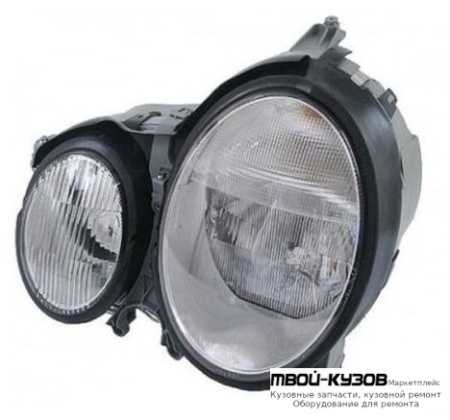 ФАРА ЛЕВАЯ СТОРОНА ПОД КОРРЕКТОР (DEPO) для Mercedes W210 (08.1995 - 08.1999) (09.1999 - 06.2002)