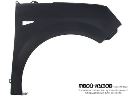 КРЫЛО ПЕРЕДНИЙ ПРАВАЯ СТОРОНА ПЛАСТИК ГРУНТ (ТАЙВАНЬ) для Renault SCENIC (06.2003 - 2012)
