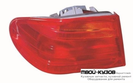 ФОНАРЬ ЗАДНИЙ ВНЕШНИЙ ЛЕВАЯ СТОРОНА (DEPO) для Mercedes W210 (08.1995 - 08.1999) (09.1999 - 06.2002)