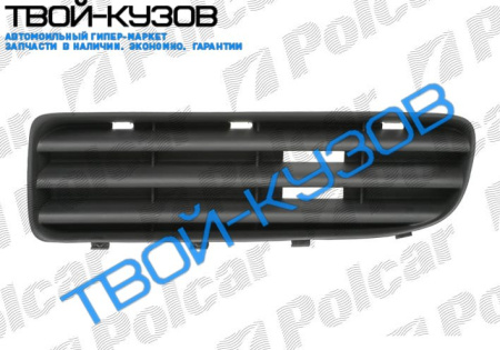 OCTAVIA 2001- РЕШЕТКА В БАМПЕР ЛЕВАЯ