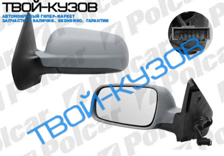 GOLF4/BO 98- ЗЕРКАЛО R ЭЛЕК.+ОБОГРЕВ  БОЛЬШОЕ