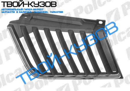 L200 05- РЕШЁТКА ПРАВАЯ ХРОМ/ЧЁРНАЯ