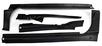 Облицовка порогов салона ВАЗ-2110 (кмп)