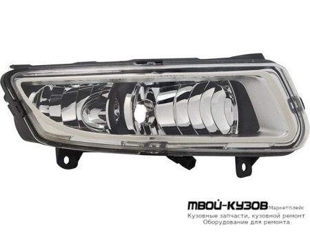 ФАРА ПРОТИВОТУМАННАЯ ПРАВАЯ СТОРОНА (ХЭТЧБЭК) (DEPO) для Volkswagen POLO (09.2010 - 2020)