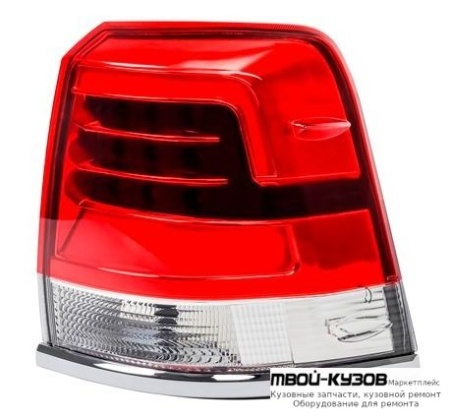 ФОНАРЬ ЗАДНИЙ ВНЕШНИЙ ПРАВАЯ СТОРОНА ДИОД (DEPO) для Toyota LANDCRUISER 200 (2012-)