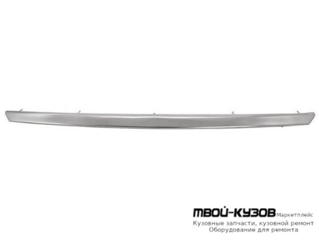 МОЛДИНГ РЕШЕТКИ РАДИАТОРА НА КАПОТ ХРОМ (КИТАЙ) для Renault LOGAN (2005-2014)